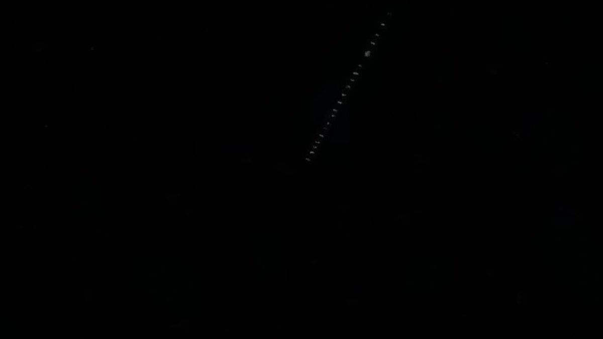 Elon Musk’un Starlink Uyduları Kastamonu Semalarında Görüldü